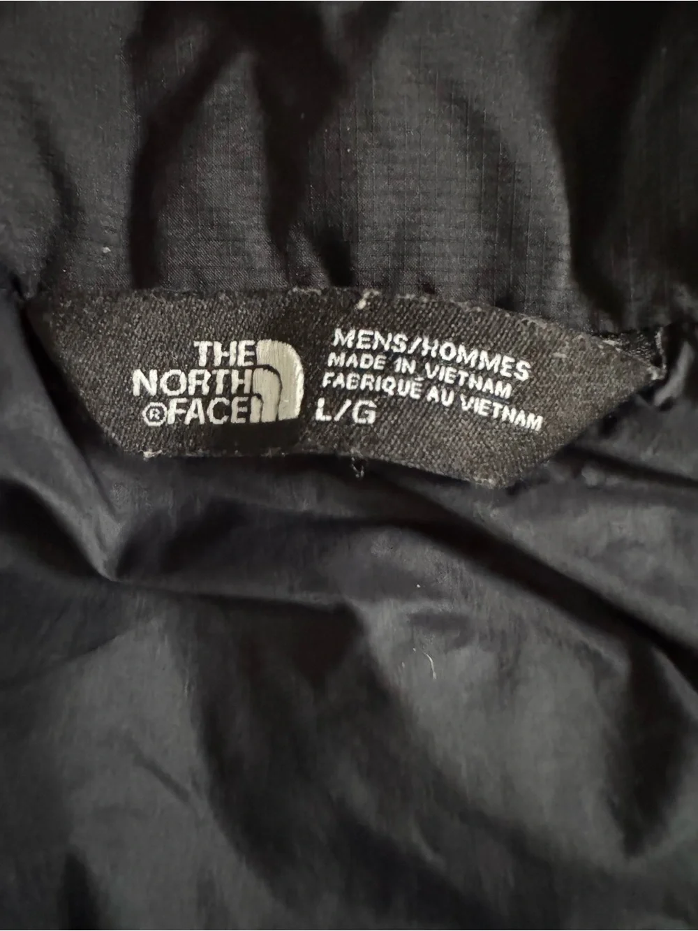 The North Face ThermoBall Insulated Puffer Jacket Packable Black Large